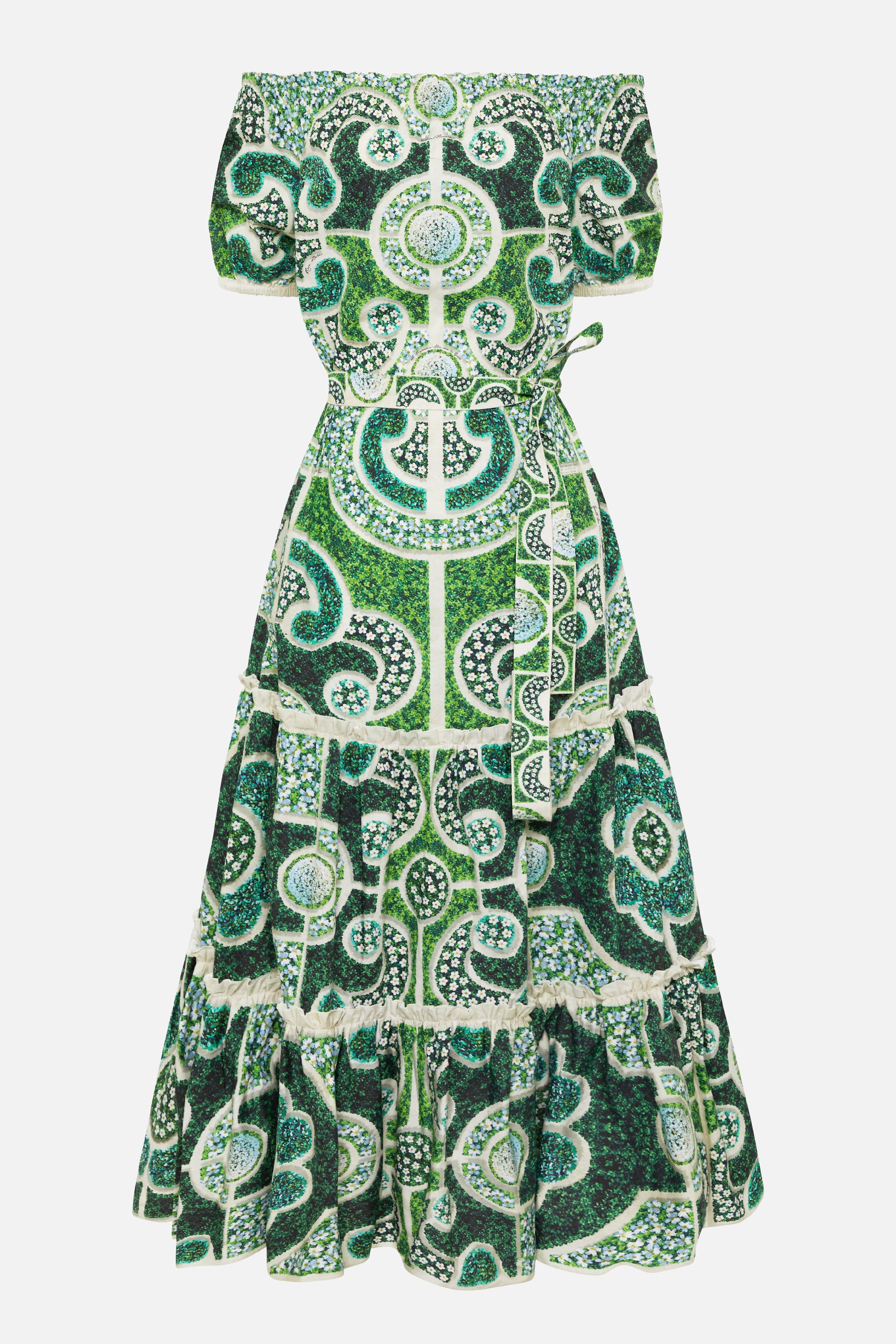 Provence Dress Rosemary Green Topiary Provence Dress Rosemary Green Topiary