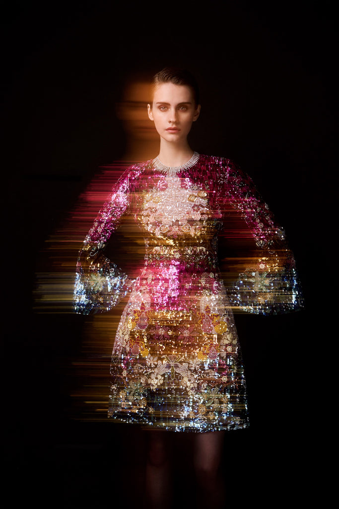 mary katrantzou sequin dress Tatiana Maslany's Mary Katrantzou Robin Sequin-Embellished Dress