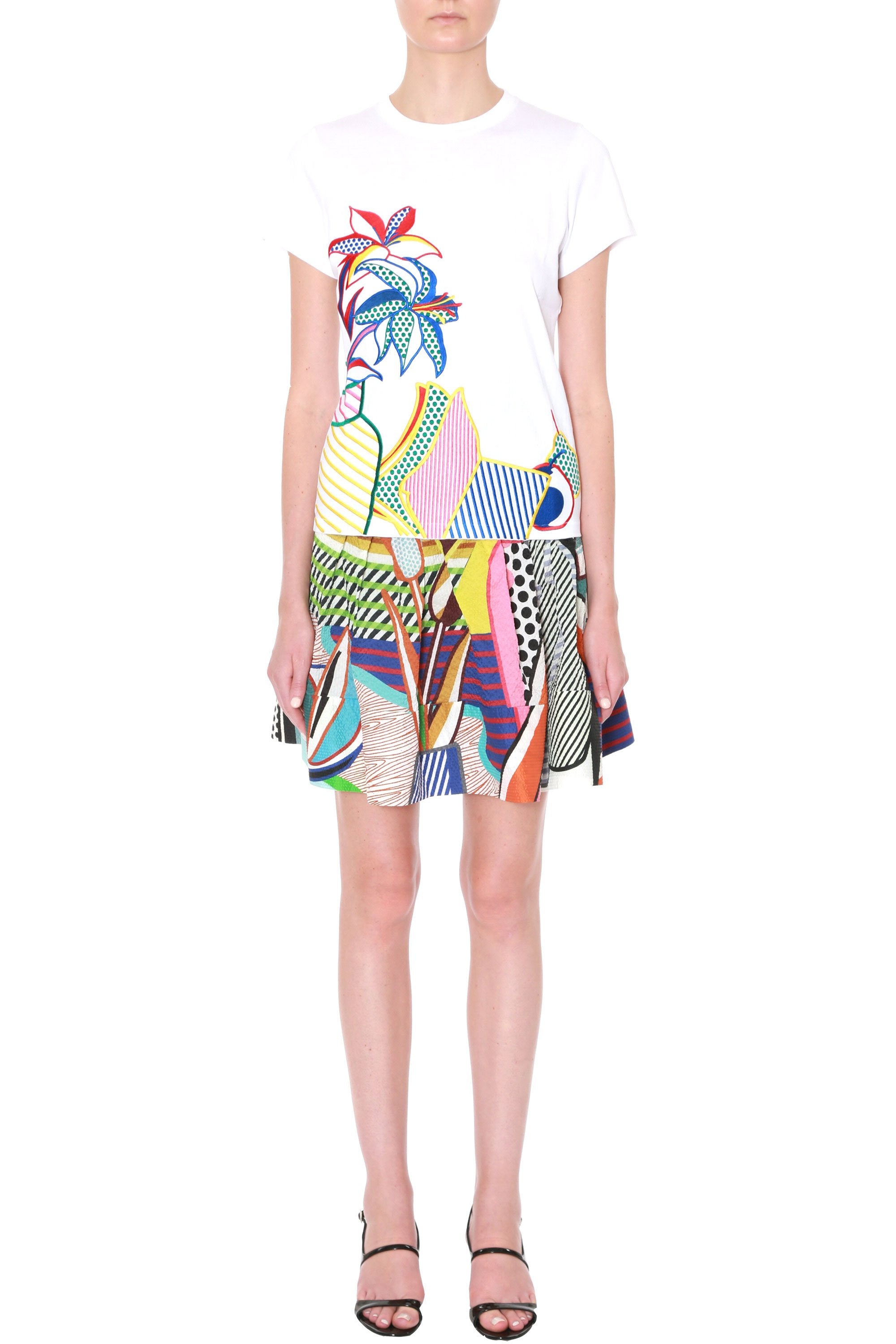 Del Moro Skirt Pop Art Mary Katrantzou marykatrantzou