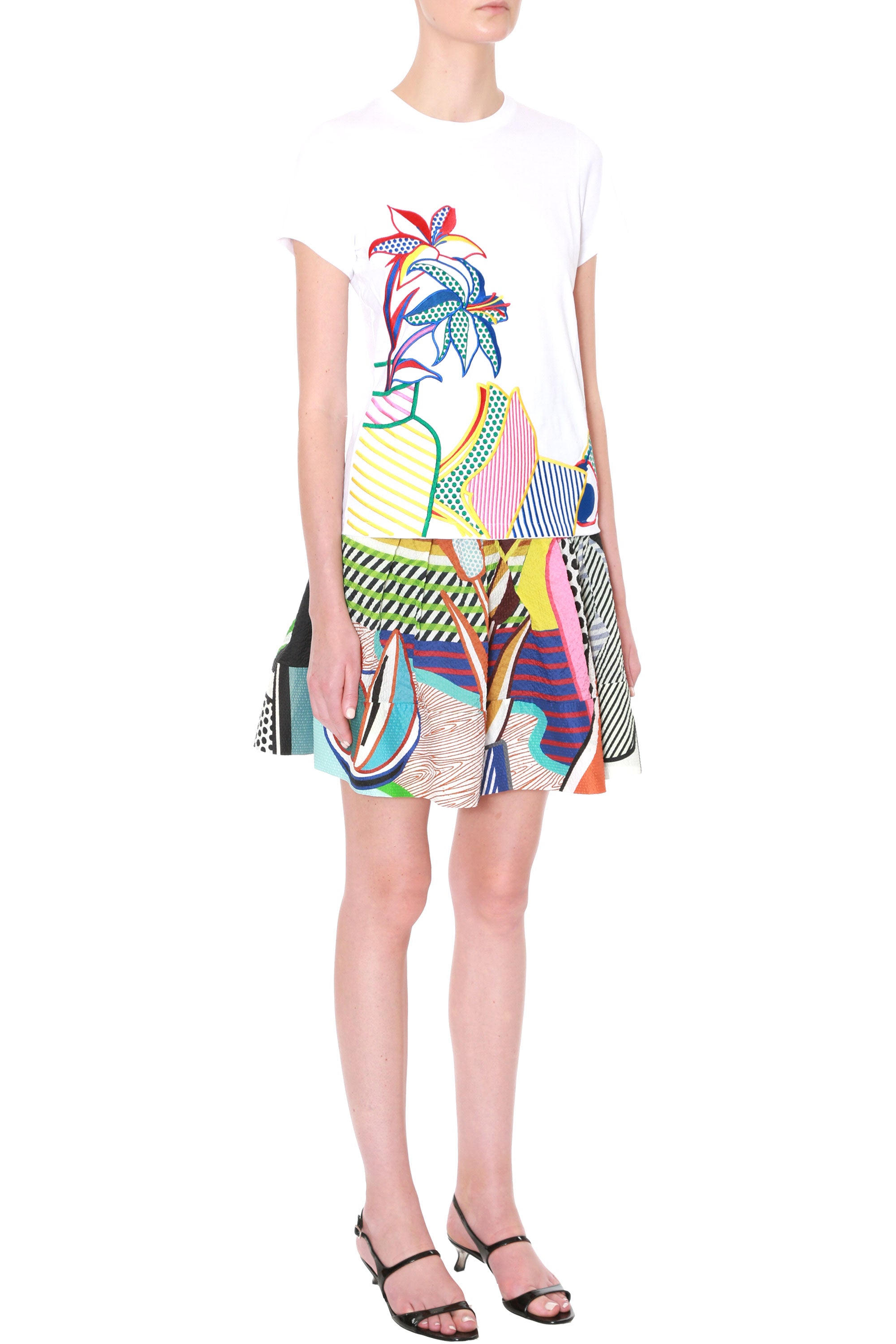 Del Moro Skirt Pop Art Mary Katrantzou marykatrantzou