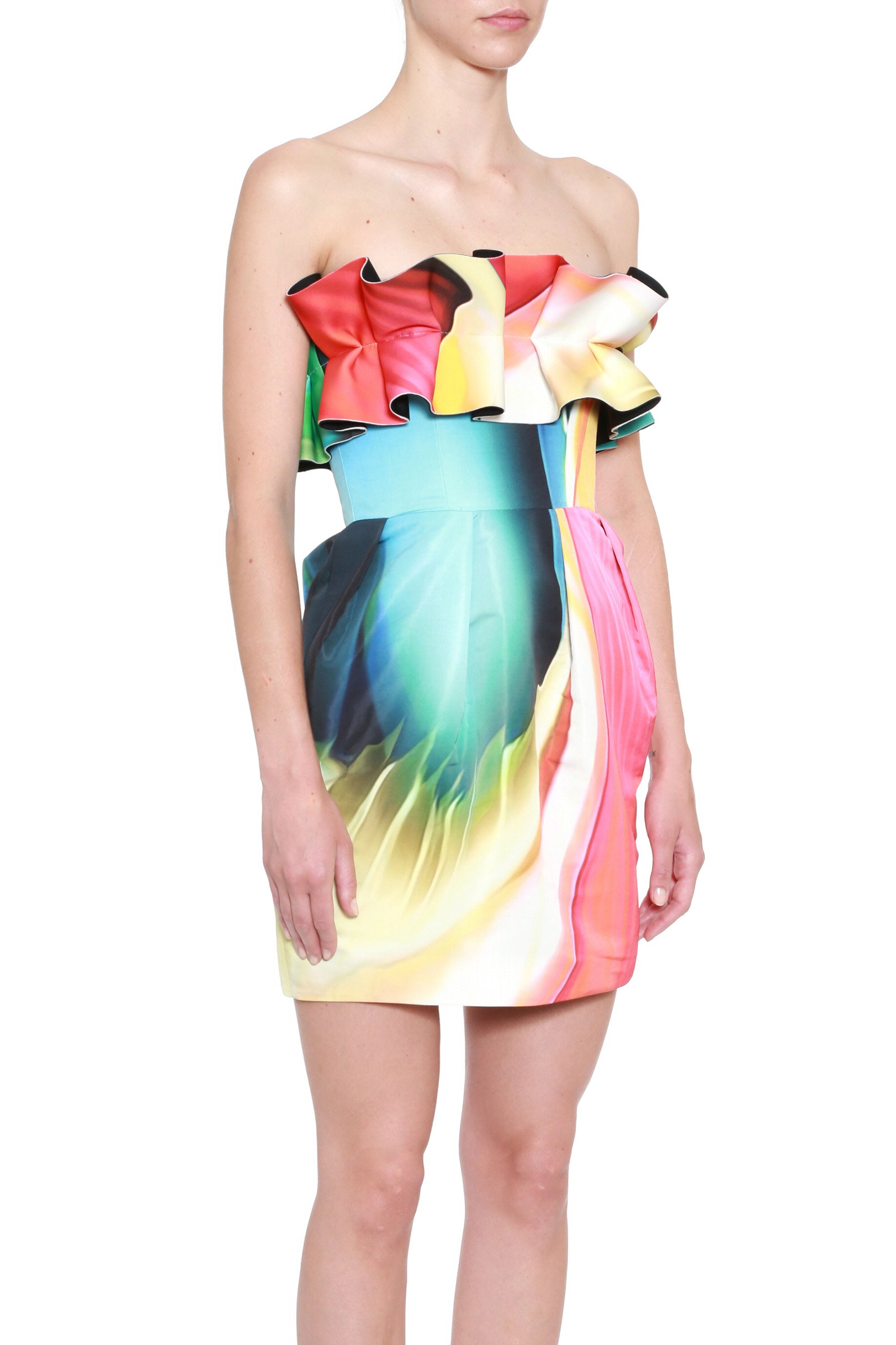 Ennion Dress Blown Glass l Mary Katrantzou marykatrantzou